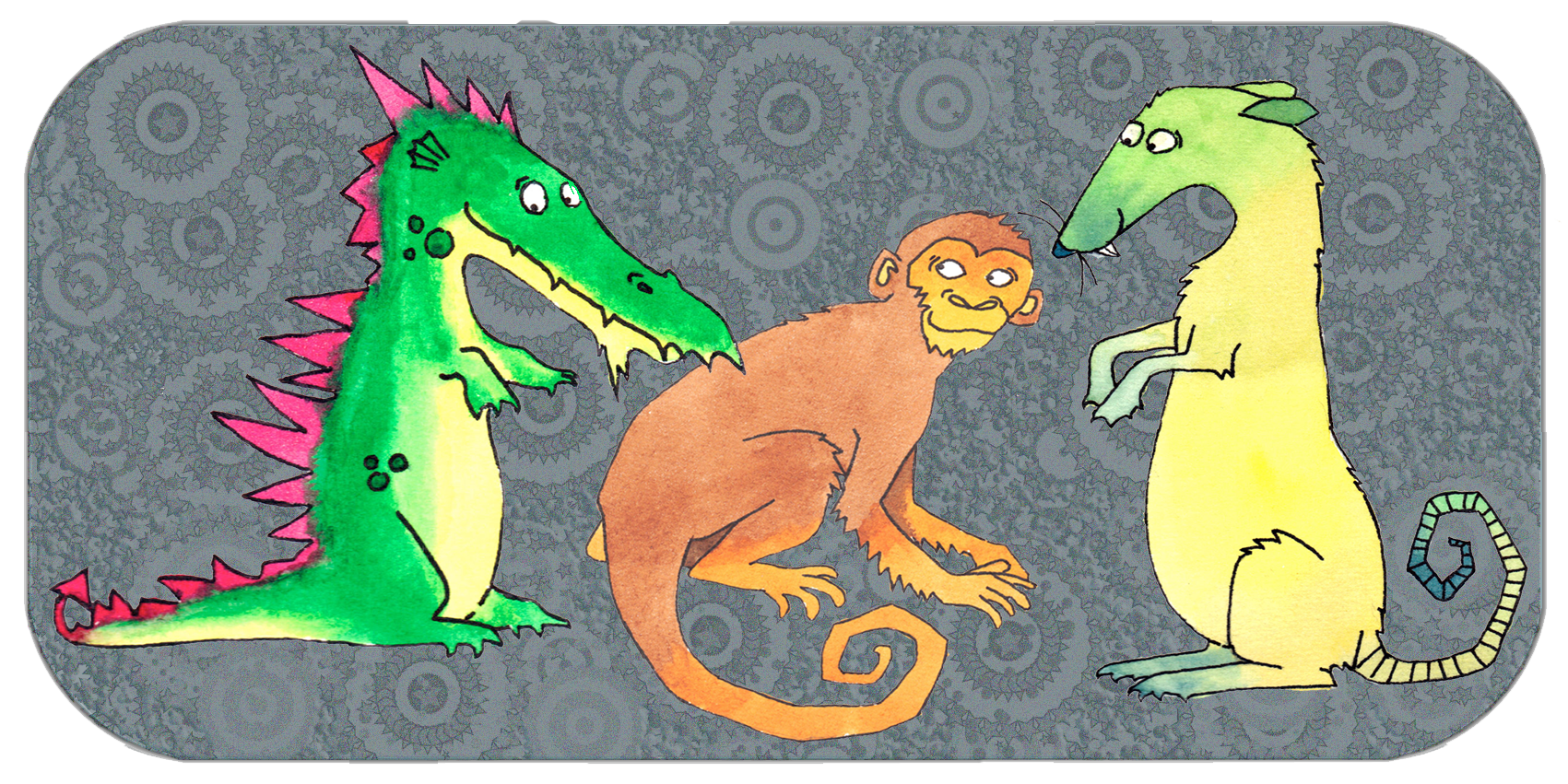 De fire kompatible gruppene | San He, Three Harmonies | Group Dragon, Monkey, Rat